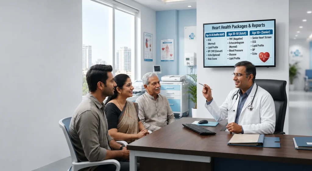 How to Choose the Right Heart Checkup Package in Vadodara Based on Your Age